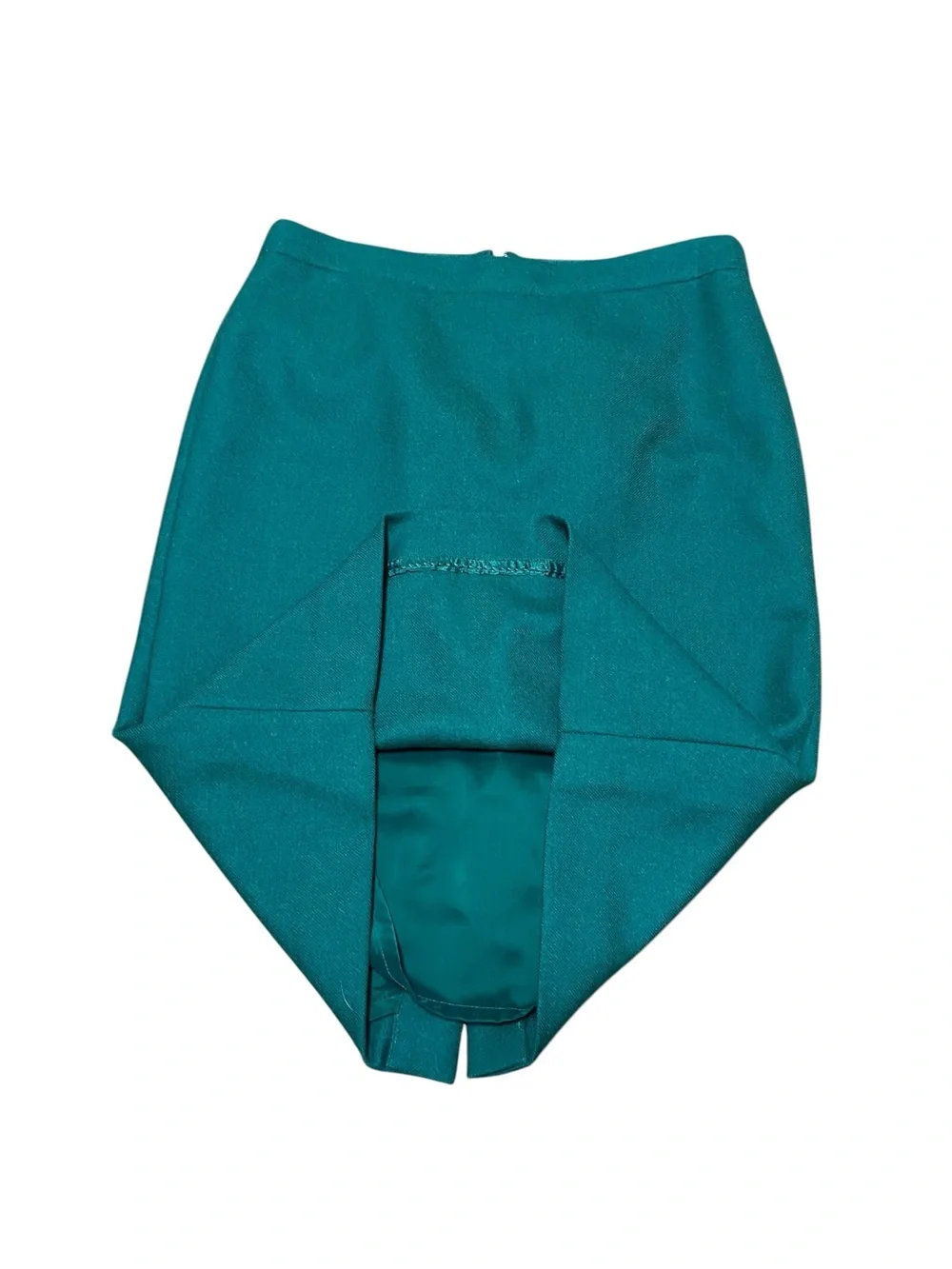 J.Crew Women’s No. 2 Wool Pencil Skirt Emerald Green Size 10T Fall Office Work